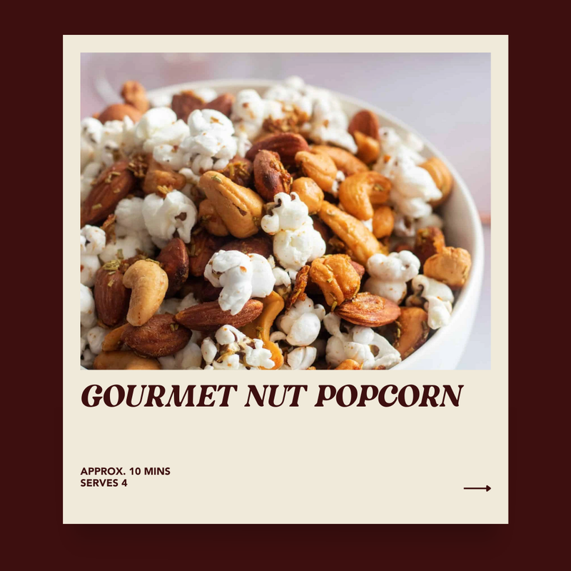 Gourmet Nut Popcorn