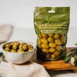 Lemon Myrtle & Kawakawa Infused Olives